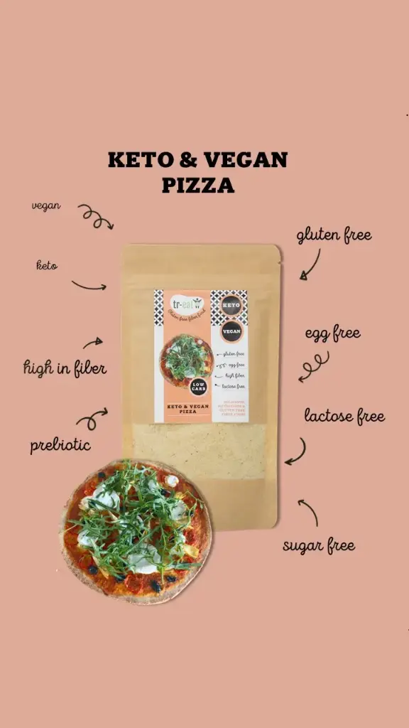 Bakmix Keto & vegan pizza